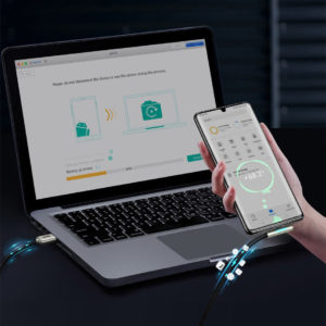 BASEUS καλώδιο USB σε Type-C CAT7C-C09, LED, 4A 40W, 2m, κόκκινο | Αξεσουάρ κινητών | elabstore.gr