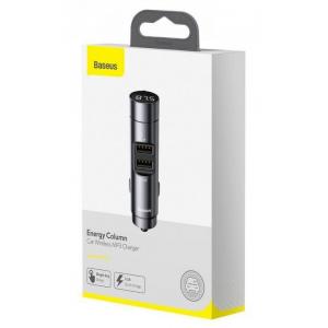 BASEUS FM transmitter και φορτιστής CCNLZ-0G, 3.1A, 2x USB, μαύρο | Gadgets | elabstore.gr