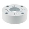 LONGSE Μεταλλική βάση στήριξης καμερών Dome και Bullet CCTV-B001, λευκή | Κλειστό Κύκλωμα CCTV | elabstore.gr
