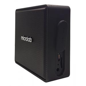 MICROLAB Φορητό ηχείο D15, bluetooth/3.5mm/SD Card, 3W RMS, μαύρο | Εικόνα & Ήχος | elabstore.gr