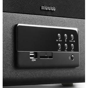 MICROLAB ηχεία FC530U, 2.1ch, 30W & 2x 15W, USB/SD Card/FM/AUX, μαύρα | Εικόνα & Ήχος | elabstore.gr