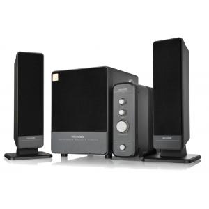 MICROLAB ηχεία FC570BT, 2.1ch, 30W & 2x 15W, Bluetooth/AUX, μαύρα | Εικόνα & Ήχος | elabstore.gr