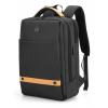 ARCTIC HUNTER τσάντα πλάτης GB00378-BK με θήκη laptop, αδιάβροχη, μαύρη | Οικιακές & Προσωπικές Συσκευές | elabstore.gr