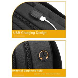 ARCTIC HUNTER τσάντα πλάτης GB00378-BK με θήκη laptop, αδιάβροχη, μαύρη | eLabstore.gr