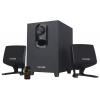 MICROLAB ηχεία M-108BT, 2.1ch, 5W & 2x 3W, bluetooth/USB/AUX, μαύρα | Εικόνα & Ήχος | elabstore.gr