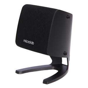 MICROLAB ηχεία M-108BT, 2.1ch, 5W & 2x 3W, bluetooth/USB/AUX, μαύρα | Εικόνα & Ήχος | elabstore.gr