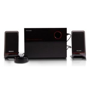 MICROLAB ηχεία M-200BT, 2.1ch, 16W & 2x 12W, bluetooth/3.5mm, μαύρα | Εικόνα & Ήχος | elabstore.gr