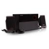 MICROLAB ηχεία M-200BT, 2.1ch, 16W & 2x 12W, bluetooth/3.5mm, μαύρα | Εικόνα & Ήχος | elabstore.gr