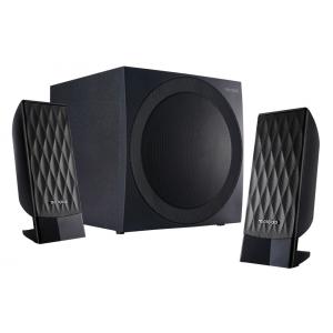 MICROLAB ηχεία M-300BT, 2.1ch, 38W RMS, bluetooth/USB/SD/3.5mm, μαύρα | Εικόνα & Ήχος | elabstore.gr