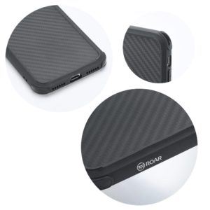 ROAR Θήκη Carbon armor RRK-0010 για iPhone 11 Pro Max, μαύρο | Αξεσουάρ κινητών | elabstore.gr