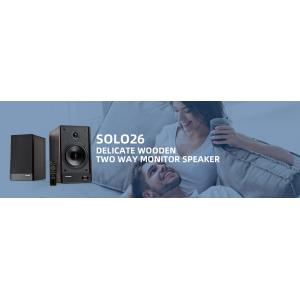 MICROLAB ηχεία SOLO26, 2.0ch, 130W RMS, BT/RCA, remote control, wood | Εικόνα & Ήχος | elabstore.gr