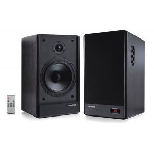 MICROLAB ηχεία SOLO6C, 2.0ch, 100W RMS, RCA, με remote control, wood | Εικόνα & Ήχος | elabstore.gr