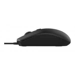 PHILIPS ενσύρματο ποντίκι SPK7204-ΒΚ, 1200DPI, USB, 4 πλήκτρα, μαύρο | Συνοδευτικά PC | elabstore.gr