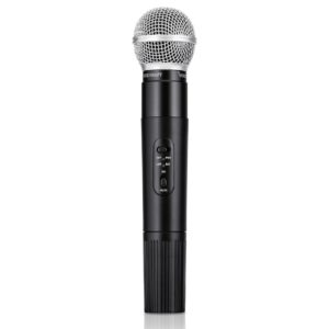 VOICE KRAFT Σετ 2 ασύρματα μικρόφωνα με βάση V-380, jack 6.3mm, μαύρα | eLabstore.gr VOICE KRAFT Σετ 2 ασύρματα μικρόφωνα με βάση V-380, jack 6.3mm, μαύρα | Εικόνα & Ήχος | elabstore.gr