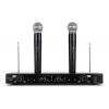 VOICE KRAFT Σετ 2 ασύρματα μικρόφωνα με βάση V-380, jack 6.3mm, μαύρα | eLabstore.gr VOICE KRAFT Σετ 2 ασύρματα μικρόφωνα με βάση V-380, jack 6.3mm, μαύρα | Εικόνα & Ήχος | elabstore.gr