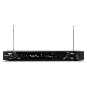 VOICE KRAFT Σετ 2 ασύρματα μικρόφωνα με βάση V-380, jack 6.3mm, μαύρα | eLabstore.gr VOICE KRAFT Σετ 2 ασύρματα μικρόφωνα με βάση V-380, jack 6.3mm, μαύρα | Εικόνα & Ήχος | elabstore.gr