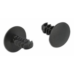 DELOCK Πλαστική τάπα 60188 για κάλυψη οπών, 15x14.5mm, μαύρη, 10τμχ | Εργαλεία | elabstore.gr