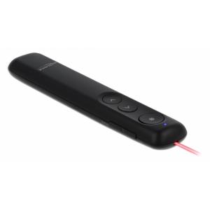 DELOCK Τηλεχειριστήριο παρουσιάσεων 64092 με laser, ασύρματο, έως 30m | Αναλώσιμα - Είδη Γραφείου | elabstore.gr