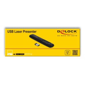 DELOCK Τηλεχειριστήριο παρουσιάσεων 64092 με laser, ασύρματο, έως 30m | eLabstore.gr DELOCK Τηλεχειριστήριο παρουσιάσεων 64092 με laser, ασύρματο, έως 30m | Αναλώσιμα - Είδη Γραφείου | elabstore.gr