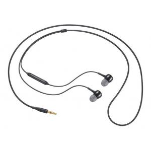 SAMSUNG Earphones IG935 με μικρόφωνο, 90dB, 1.2m, μαύρα | Αξεσουάρ κινητών | elabstore.gr