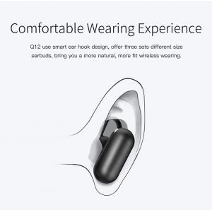 QCY bluetooth headset QCY-Q12, BT V5.0, μαύρο | eLabstore.gr QCY bluetooth headset QCY-Q12, BT V5.0, μαύρο | eLabstore.gr