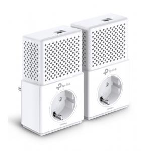 TP-LINK AV1000 Gigabit Powerline TL-PA7010P KIT, Passthrough, Ver. 2.0 | Δικτυακά | elabstore.gr