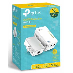 TP-LINK Wi-Fi AV600 Powerline Extender Kit TL-WPA4220, 300Mbps, Ver. 4.0 | Δικτυακά | elabstore.gr