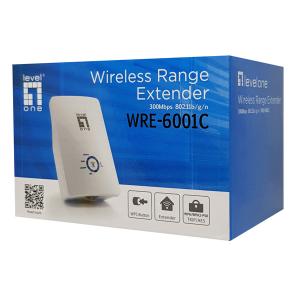 LEVELONE N300 Wireless Range Extender WRE-6001C, 300Mbps | eLabstore.gr LEVELONE N300 Wireless Range Extender WRE-6001C, 300Mbps | Δικτυακά | elabstore.gr