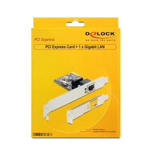 DELOCK PCI Express Card σε 1x Gigabit LAN 10/100/1000 | Δικτυακά | elabstore.gr