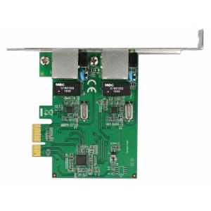 DELOCK PCI Express Card σε 2x Gigabit LAN 89999, έως 1000 Mbps | Δικτυακά | elabstore.gr