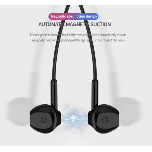 CELEBRAT Bluetooth earphones A17, με μαγνήτη, μικρόφωνο HD, λευκά | Αξεσουάρ κινητών | elabstore.gr