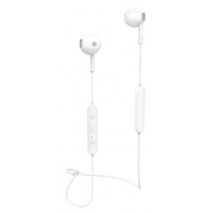 CELEBRAT Bluetooth earphones A17, με μαγνήτη, μικρόφωνο HD, λευκά | Αξεσουάρ κινητών | elabstore.gr