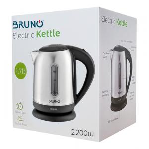 BRUNO Ηλεκτρικός βραστήρας BRN-0029, 2200W, 1.7lt, βάση 360° | Οικιακές & Προσωπικές Συσκευές | elabstore.gr