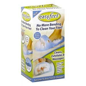 EASY FEET Παντόφλα μασάζ, καθαρισμού & απολέπισης ποδιών CLN-0005, μπλε | Οικιακές & Προσωπικές Συσκευές | elabstore.gr