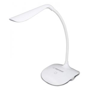 ESPERANZA Φωτιστικό γραφείου Acrux ELD103K, 3W, 14 LED, λευκό | Φωτισμός | elabstore.gr