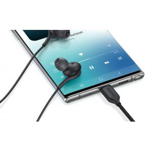 SAMSUNG Earphones EO-IC100, Type-C, mic, 94db, 1.2m, λευκά | Αξεσουάρ κινητών | elabstore.gr