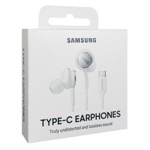 SAMSUNG Earphones EO-IC100, Type-C, mic, 94db, 1.2m, λευκά | eLabstore.gr