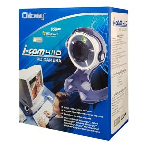 CHICONY Web Camera ICAM4110 0.1MP, 30fps, μωβ | Συνοδευτικά PC | elabstore.gr