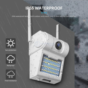 INNOTRONIK WiFi IP κάμερα ICS-B10 με προβολέα & ανιχνευτή κίνησης, 1080p | Κλειστό Κύκλωμα CCTV | elabstore.gr