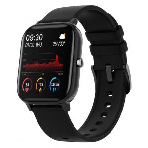 ΙΝΤΙΜΕ Smartwatch P8, 1.4" έγχρωμο, IPX7, HR & Blood pressure, μαύρο | Mobile Συσκευές | elabstore.gr