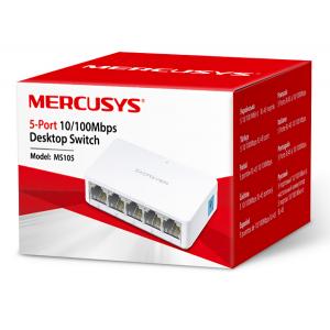 MERCUSYS Desktop Switch MS105, 5x 10/100 Mbps, Ver. 2 | Δικτυακά | elabstore.gr