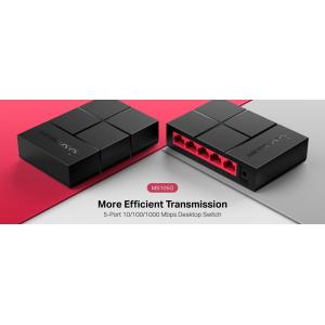 MERCUSYS Desktop Switch MS105G, 5x 10/100/1000 Mbps, Ver. 1 | eLabstore.gr MERCUSYS Desktop Switch MS105G, 5x 10/100/1000 Mbps, Ver. 1 | Δικτυακά | elabstore.gr