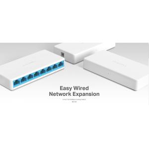 MERCUSYS Desktop Switch MS108, 8x 10/100 Mbps, Ver. 2 | Δικτυακά | elabstore.gr