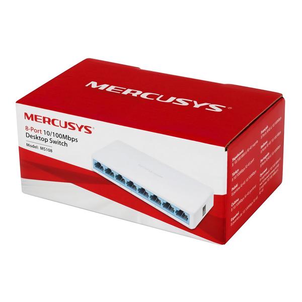 MERCUSYS Desktop Switch MS108, 8x 10/100 Mbps, Ver. 2 | eLabstore.gr MERCUSYS Desktop Switch MS108, 8x 10/100 Mbps, Ver. 2 | Δικτυακά | elabstore.gr