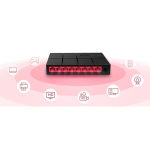 MERCUSYS Desktop Switch MS108G, 8x 10/100/1000 Mbps, Ver. 1 | eLabstore.gr MERCUSYS Desktop Switch MS108G, 8x 10/100/1000 Mbps, Ver. 1 | eLabstore.gr
