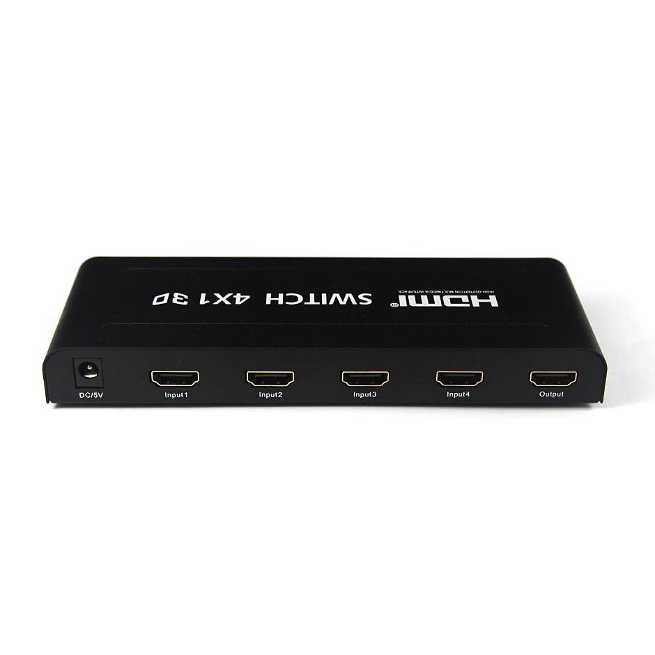 POWERTECH Premium Quality HDMI 1.4 Switch 4x input, EU Power adapter | eLabstore.gr POWERTECH Premium Quality HDMI 1.4 Switch 4x input, EU Power adapter | Καλώδια | elabstore.gr