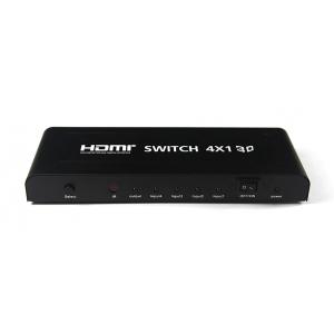 POWERTECH Premium Quality HDMI 1.4 Switch 4x input, EU Power adapter | Καλώδια | elabstore.gr