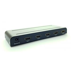 POWERTECH Premium Quality HDMI 1.4 Switch 4x input με PIP, 4K x 2K | Καλώδια | elabstore.gr