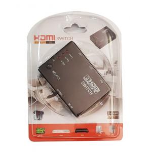 POWERTECH HDMI Amplifier Switch 3 in 1, 4K x 2K HDMI 1.4, Remote Control | Καλώδια | elabstore.gr