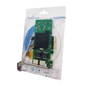 POWERTECH Κάρτα Επέκτασης PCI-e σε 2x LAN, Chip Intel 82576 | Δικτυακά | elabstore.gr